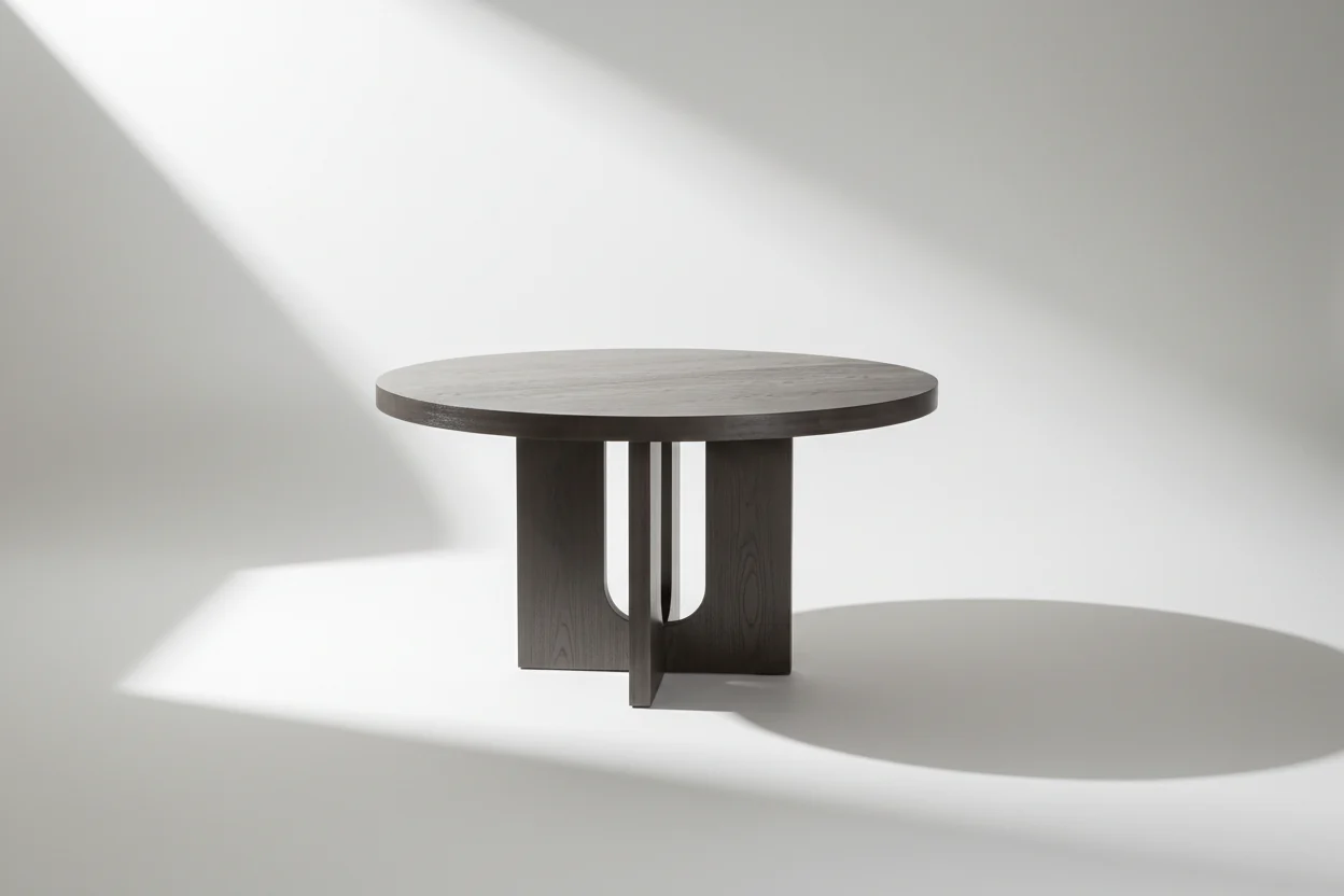 Silver Lining Round Dining Table - Image 2