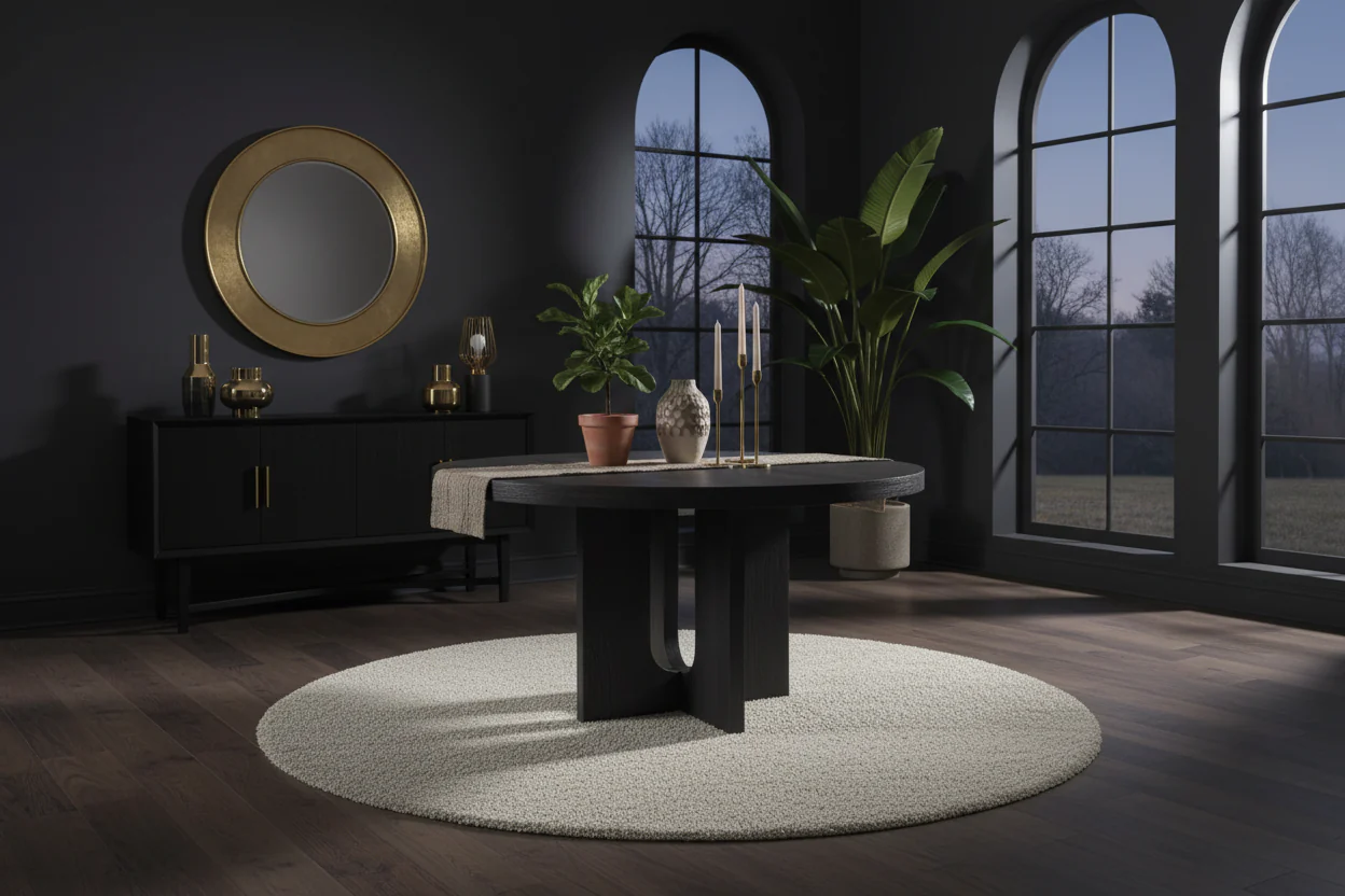 Silver Lining Round Dining Table - Image 7