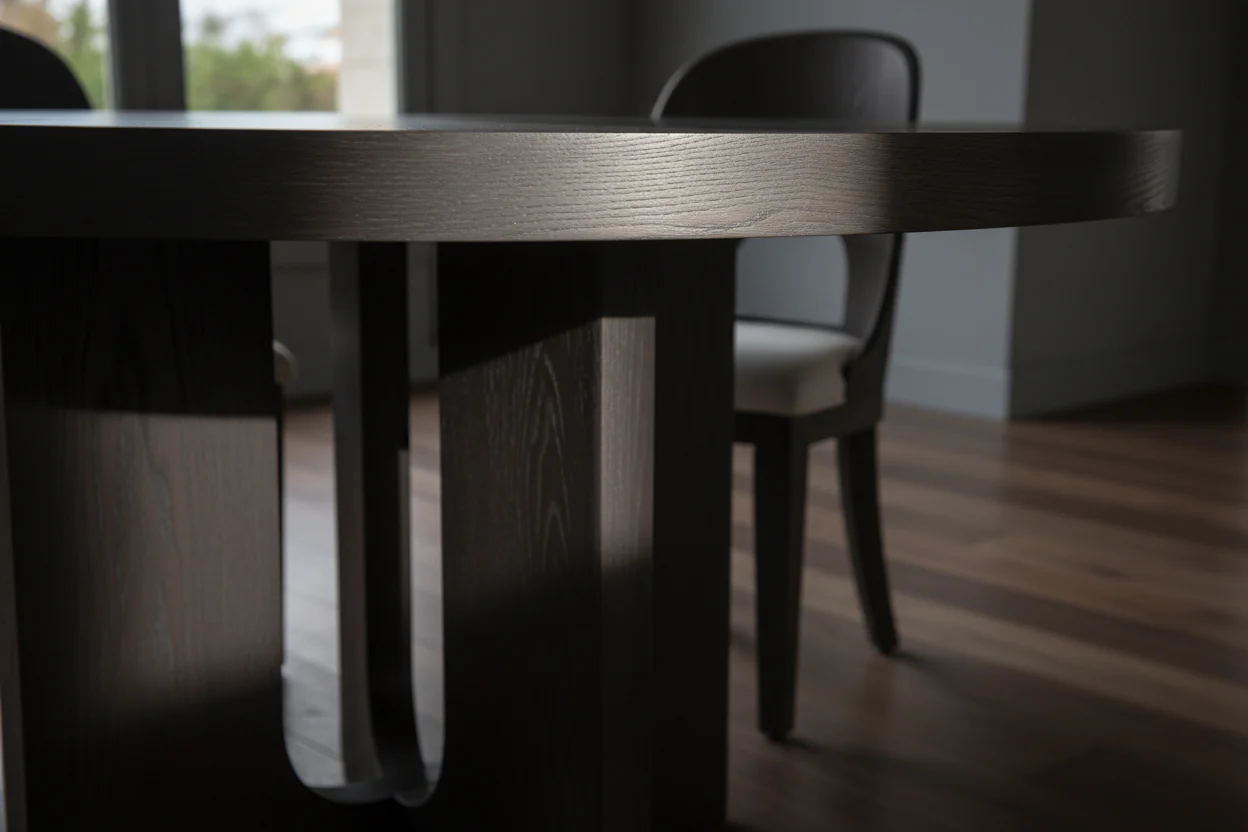 Silver Lining Round Dining Table - Image 9