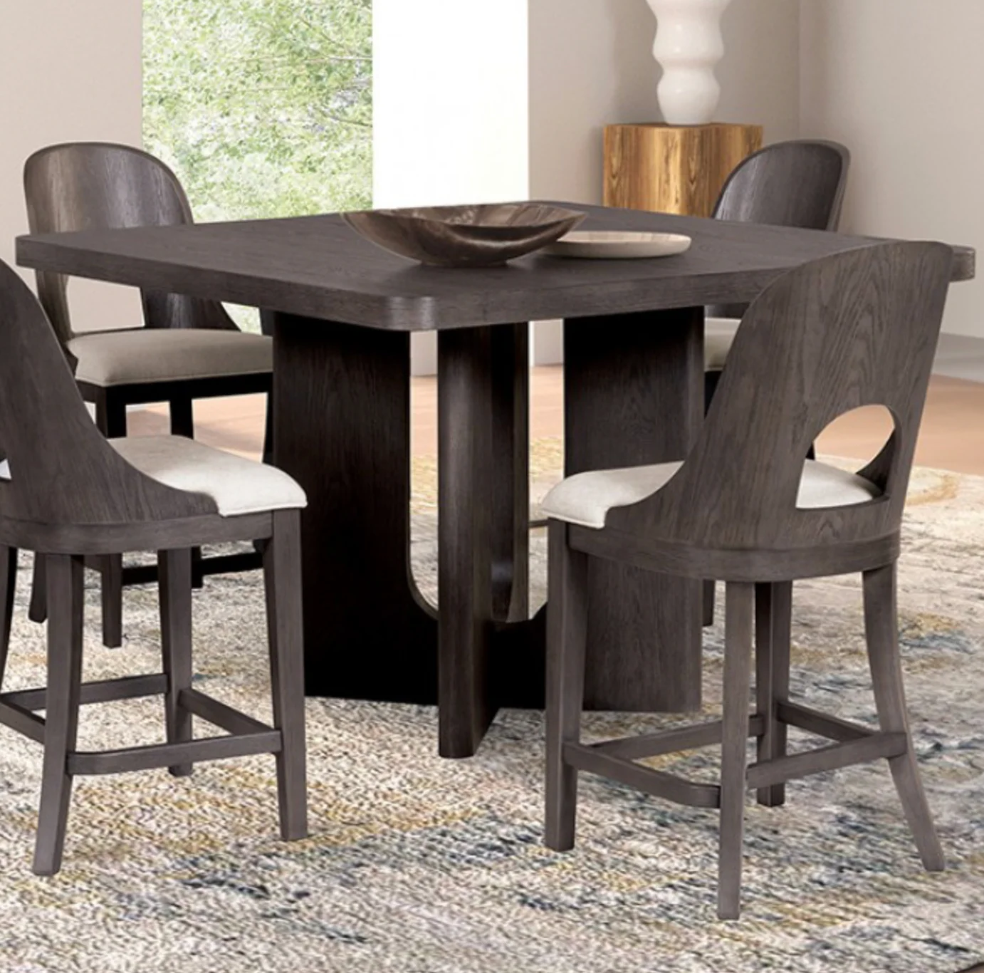 Silver Lining Square Counter Height Table - Image 8