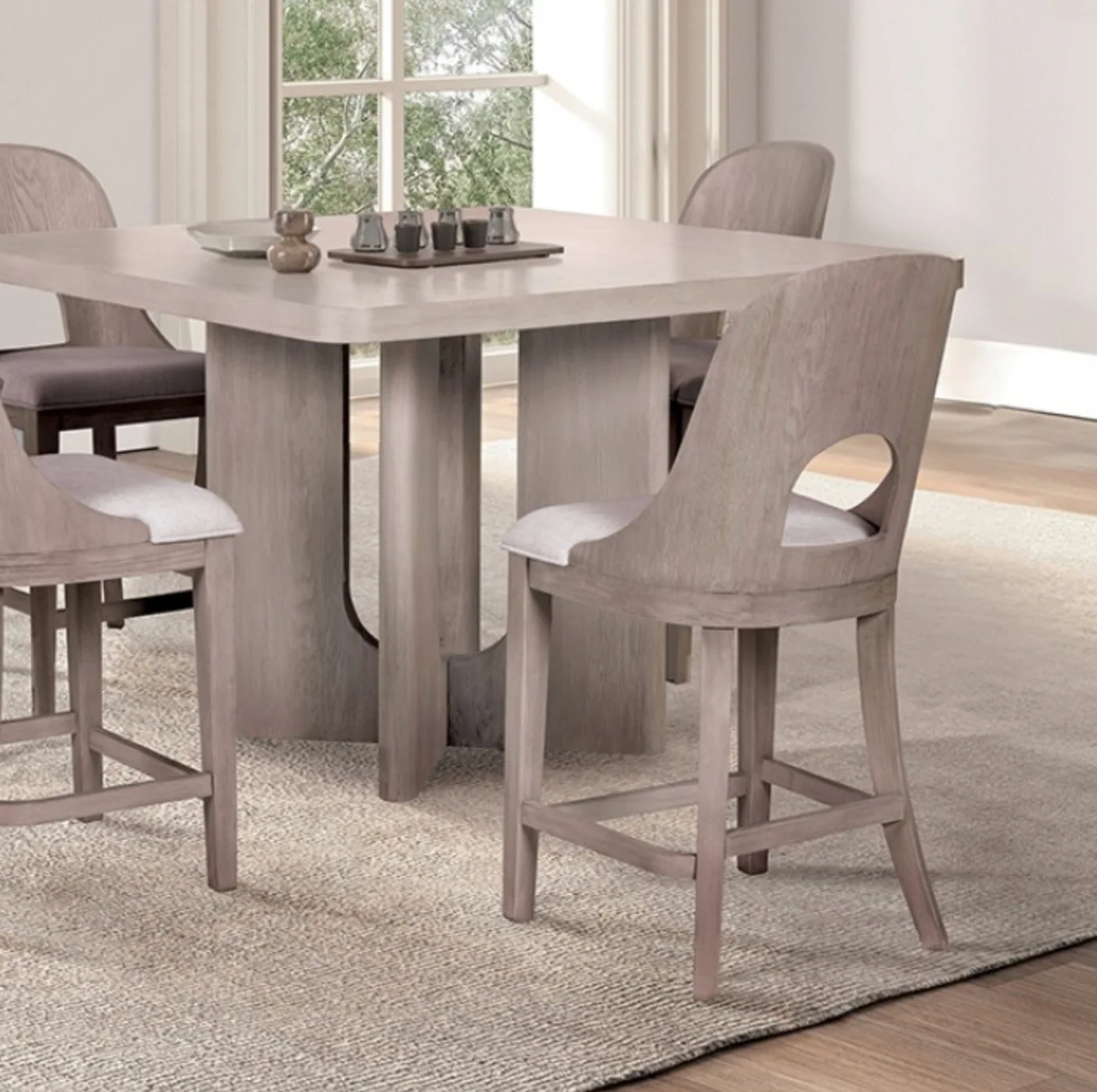 Silver Lining Square Counter Height Table - Image 9