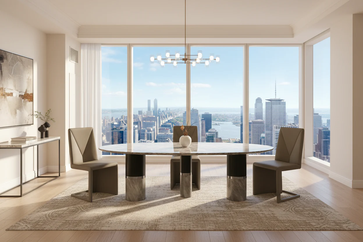 Silver Star Dining Table - Image 3