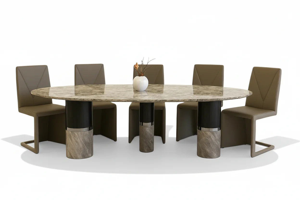 Silver Star Dining Table - Image 6