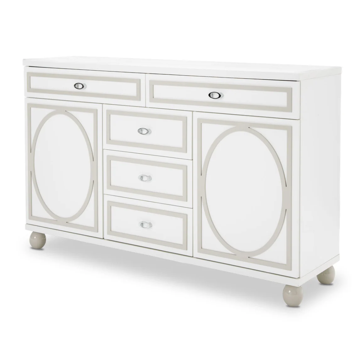 Sky Tower Dresser with Mirror - Image 2
