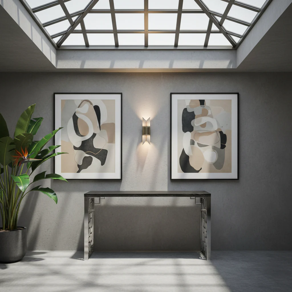 Skyline Geometric Console Table - Image 6