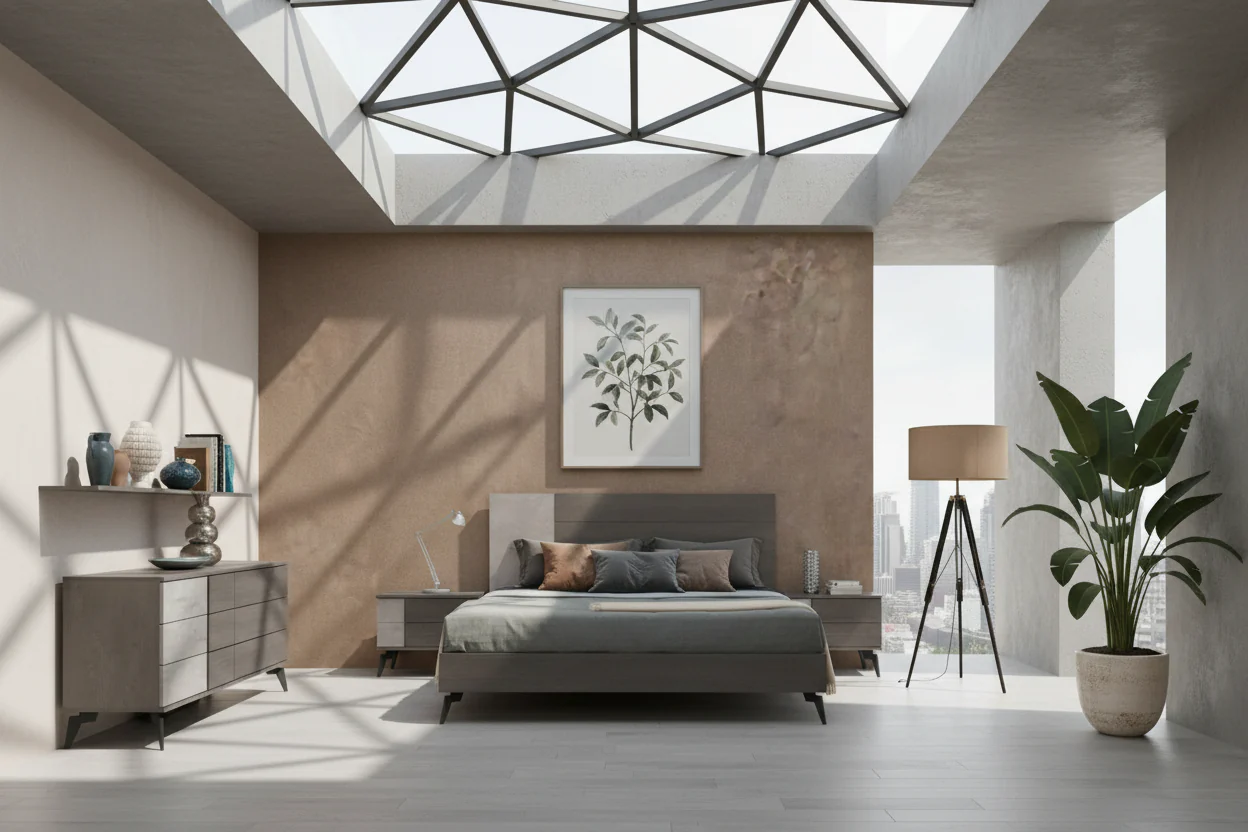 Slate Upholstered Bed - Image 8
