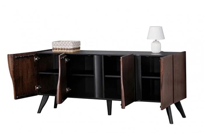 Sobral Mid-Century Modern Sideboard – Rich Walnut - Image 10