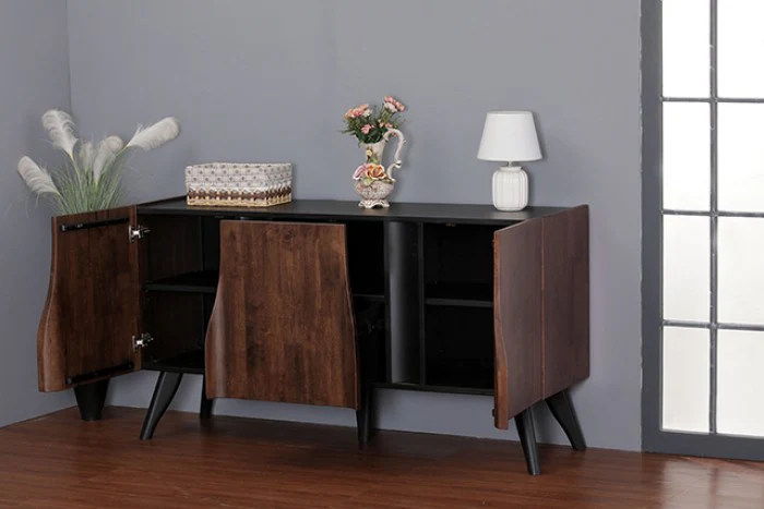 Sobral Mid-Century Modern Sideboard – Rich Walnut - Image 4