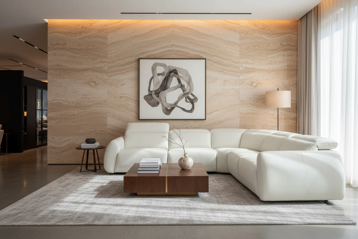 Silken Embrace Modern Motion Reclining Sectional - Image 5