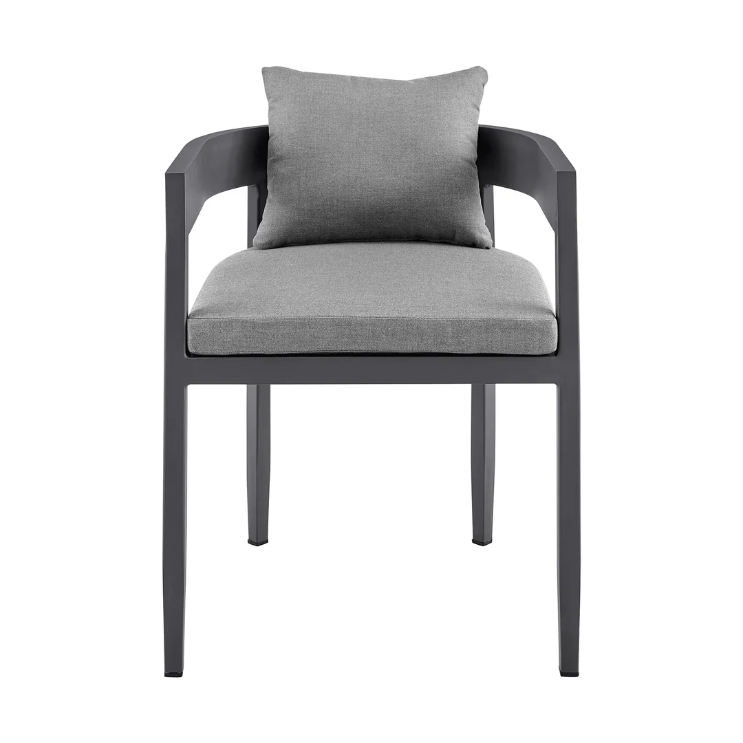 Solana Modern Outdoor Dining Chairs (Set Of 2) - Image 3