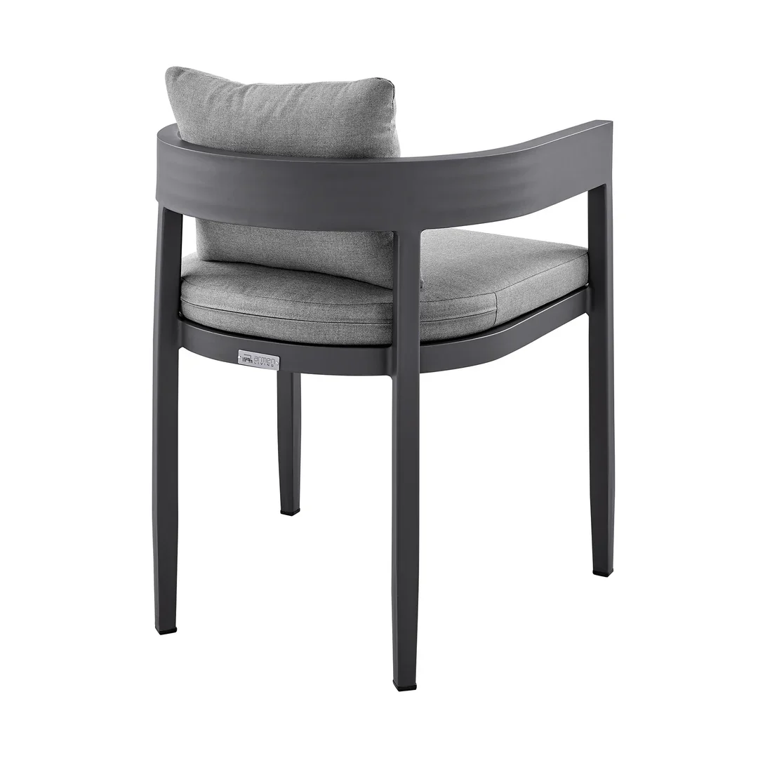 Solana Modern Outdoor Dining Chairs (Set Of 2) - Image 4