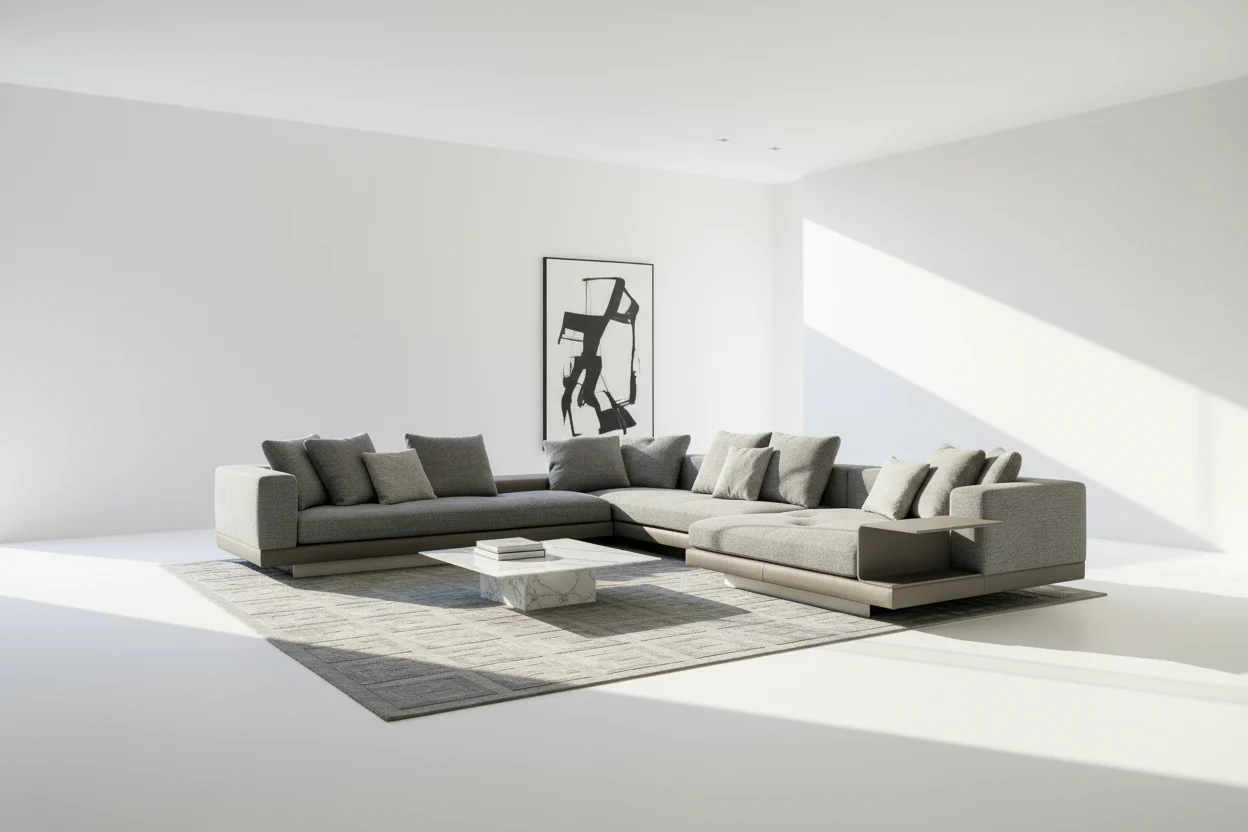 Sonna Modern Minimalist Sectional - Image 2