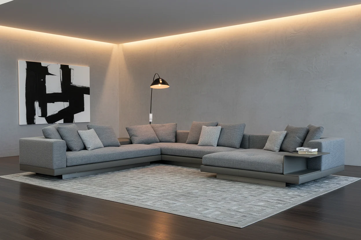 Sonna Modern Minimalist Sectional - Image 5