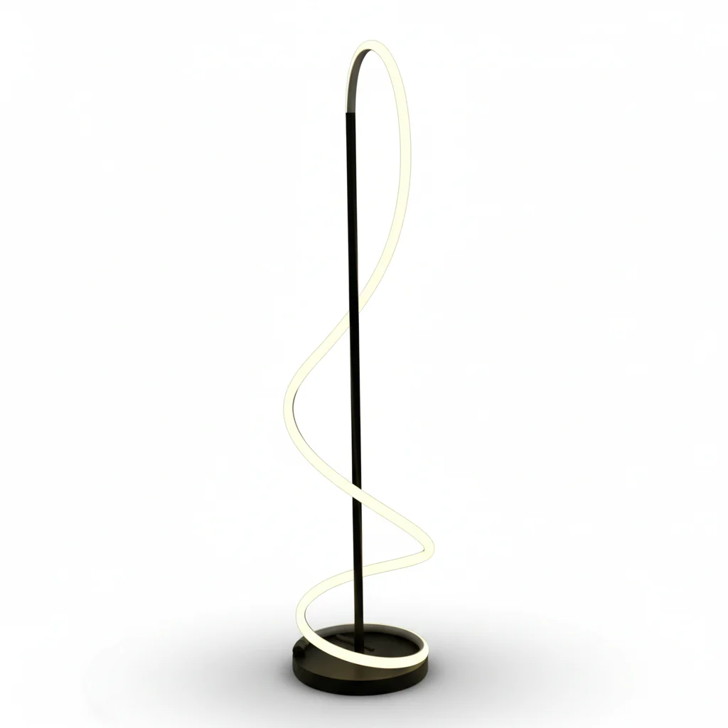 Spiral Glow LED Floor Lamp - Image 16