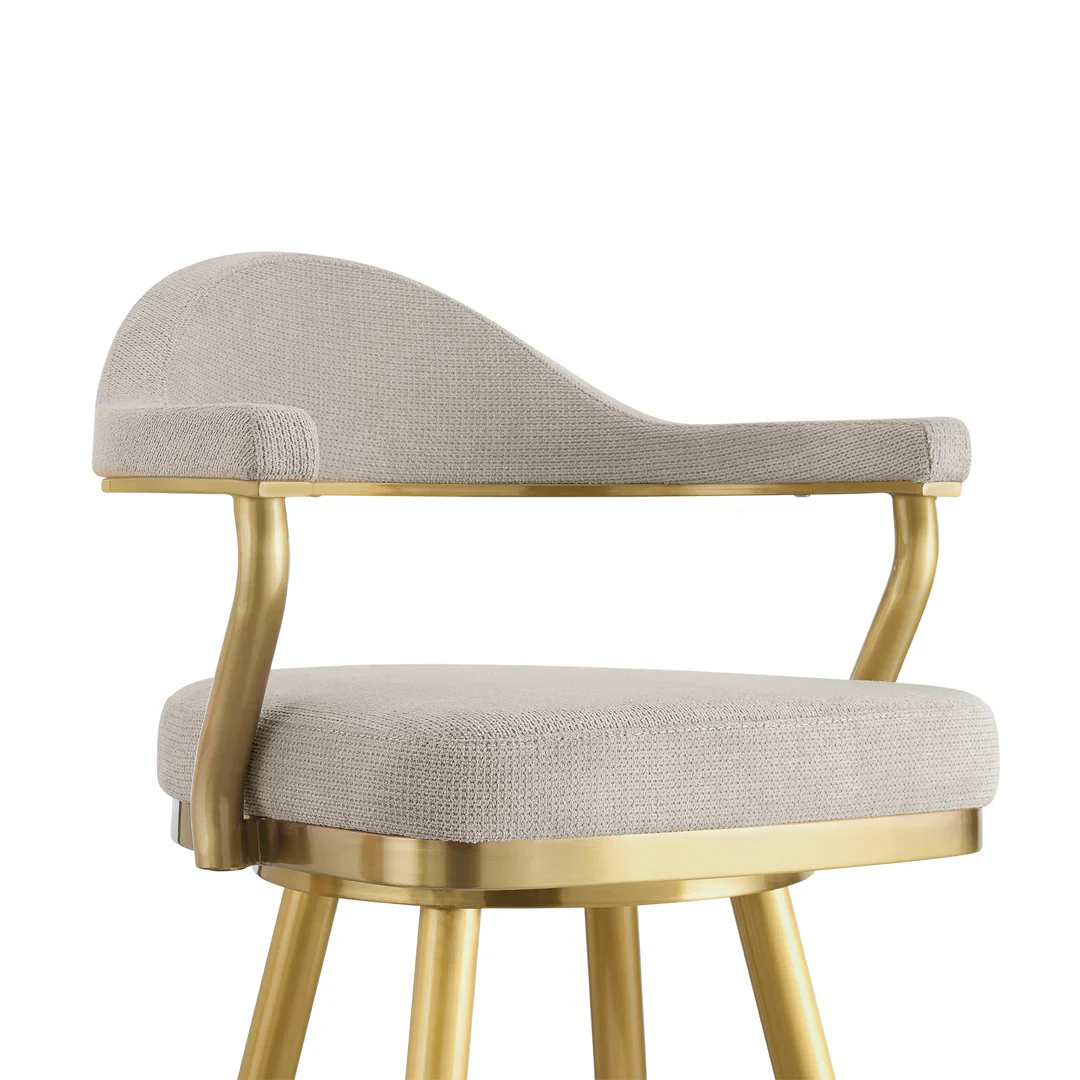 Summit Curve Swivel Bar Stool - Image 4