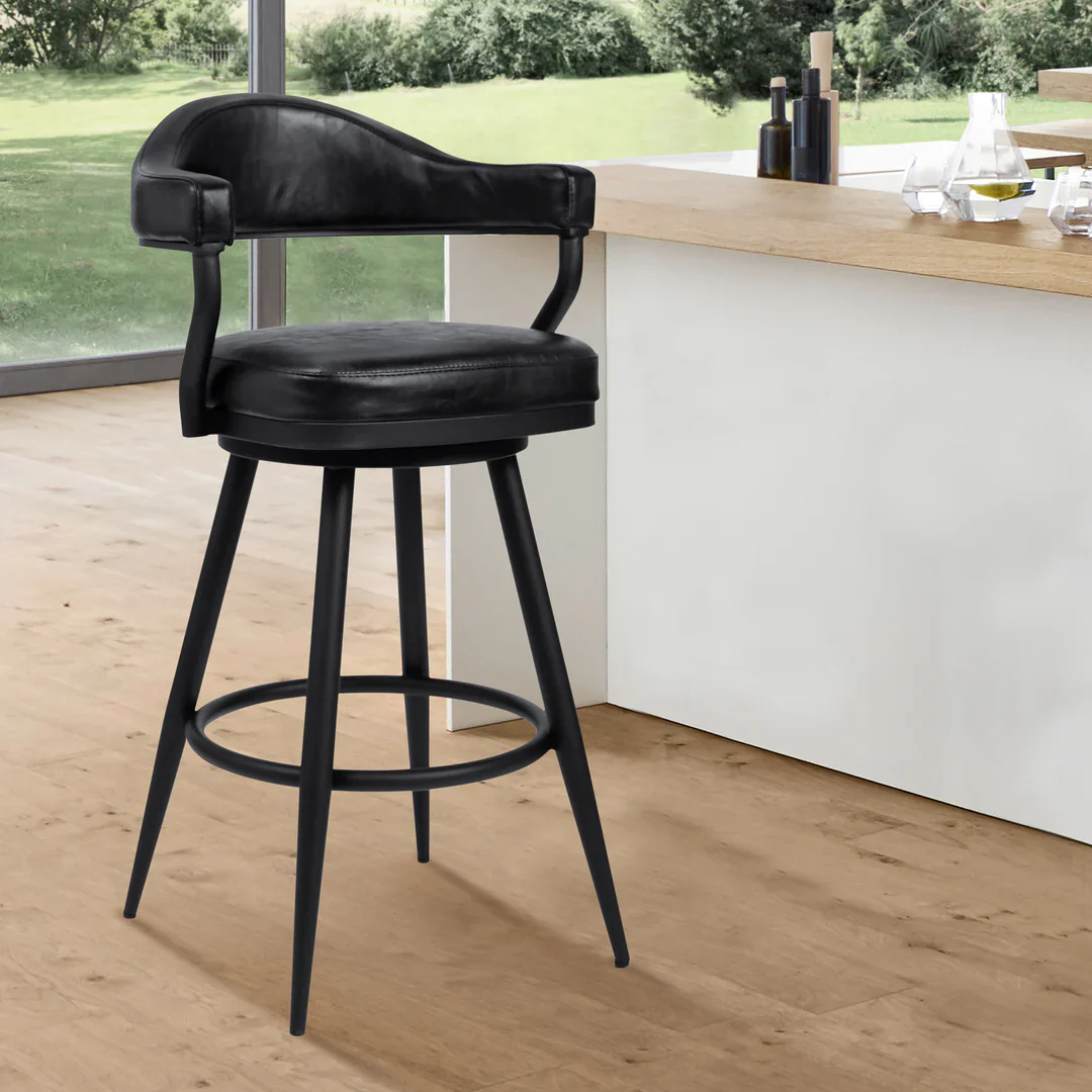 Summit Curve Swivel Bar Stool - Image 9