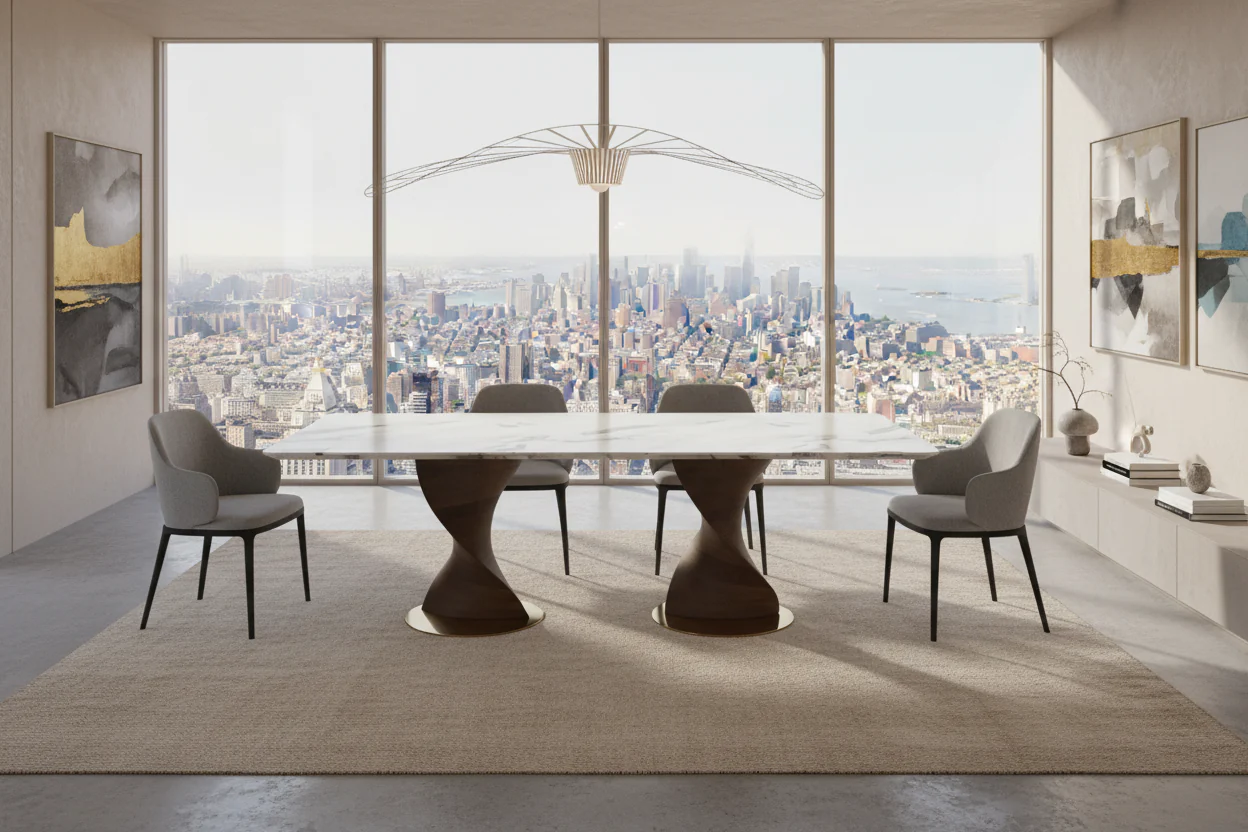 Lucca Milano Dining Table - Image 3