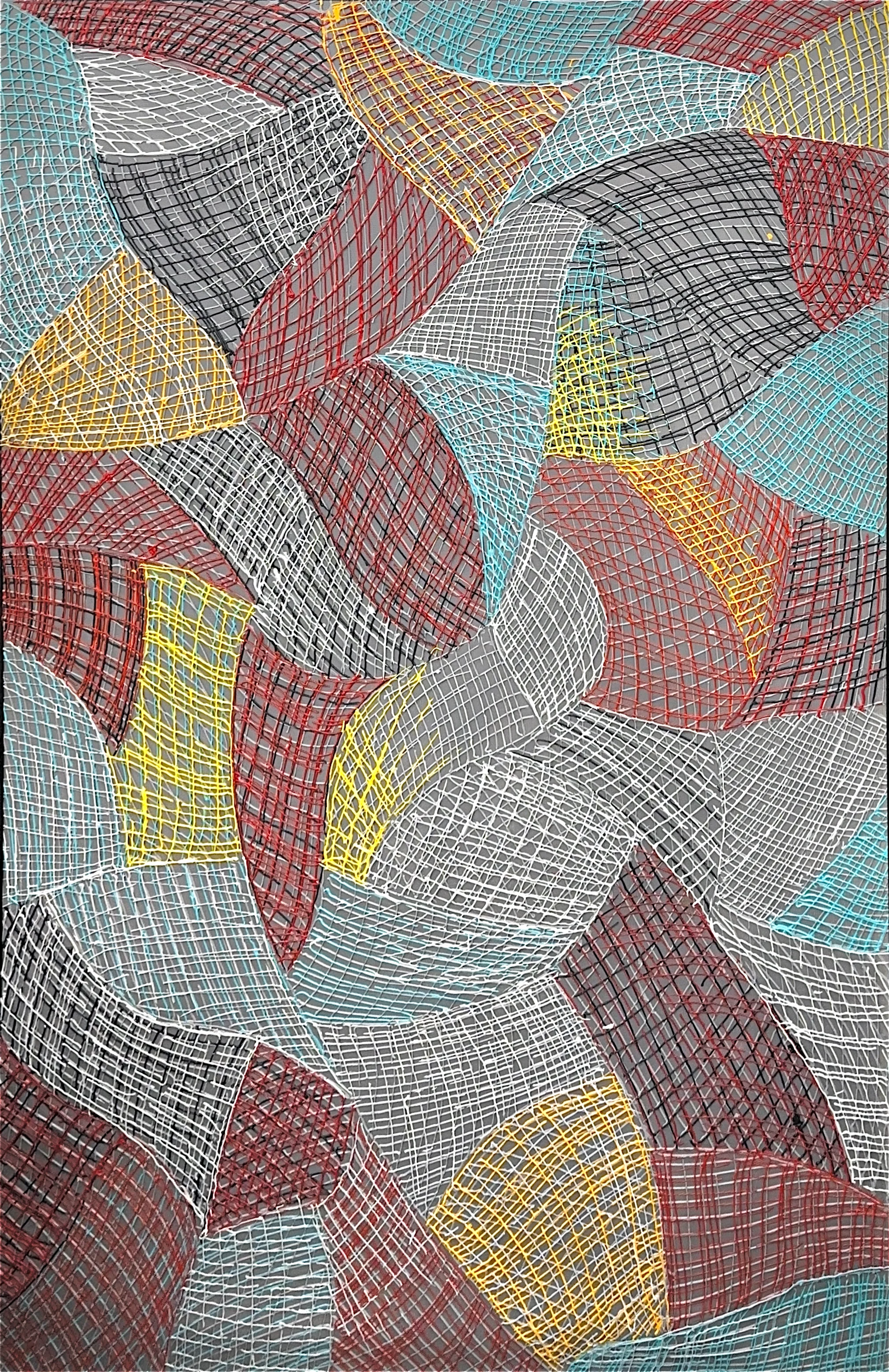 Threads of Connection 3D Wall Art