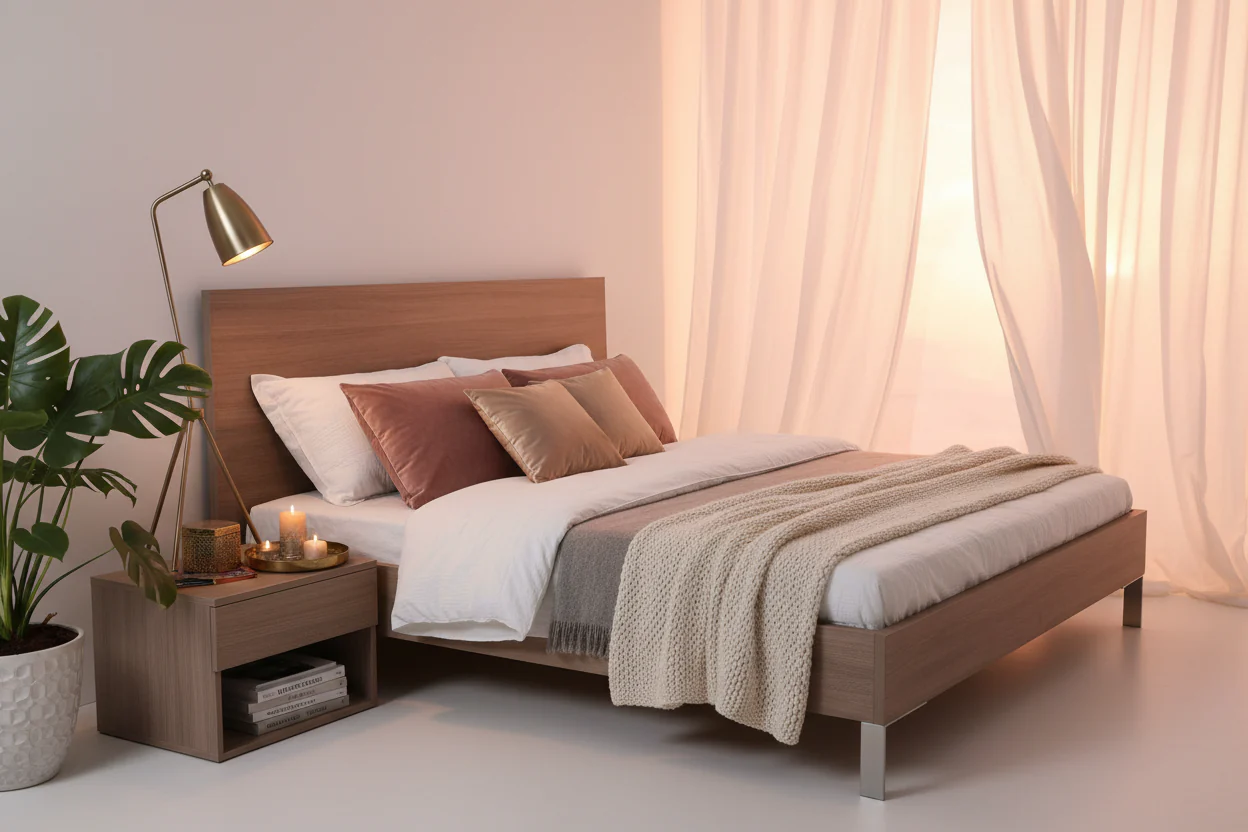 Timberline Modern Bed - Image 2