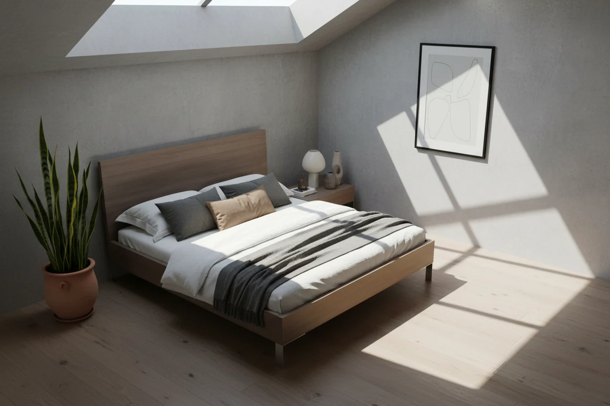 Timberline Modern Bed - Image 5