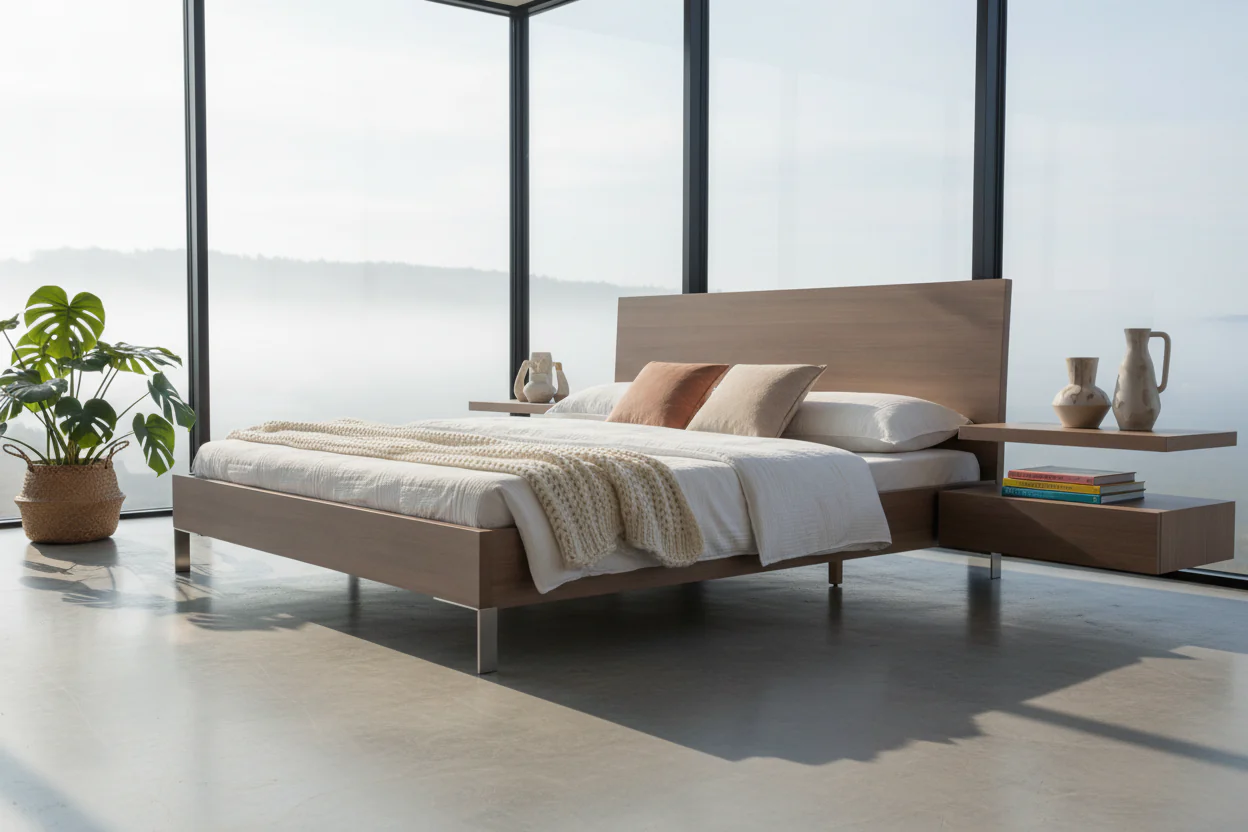 Timberline Modern Bed - Image 7