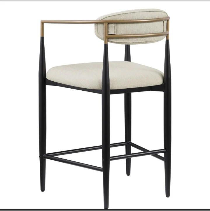 Tina Fabric Upholstered Counter Stool (2PK) - Image 6