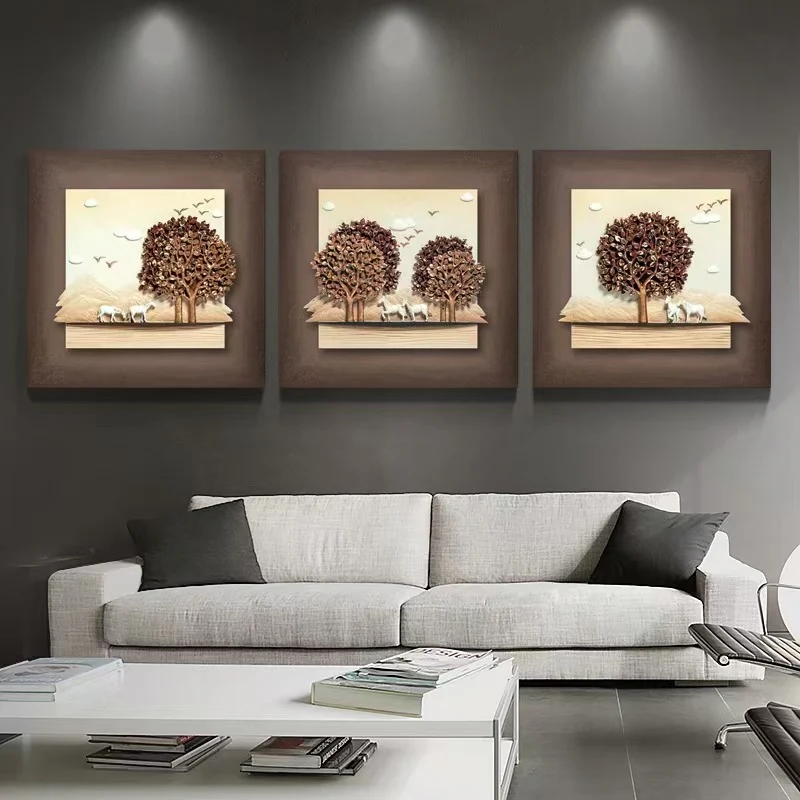 Tranquil Meadow Wall Art Set