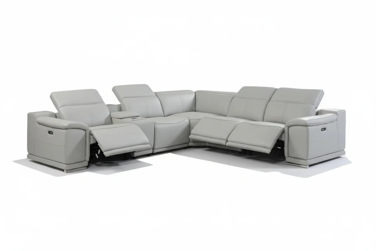 Tranquil Modern Reclining Sectional
