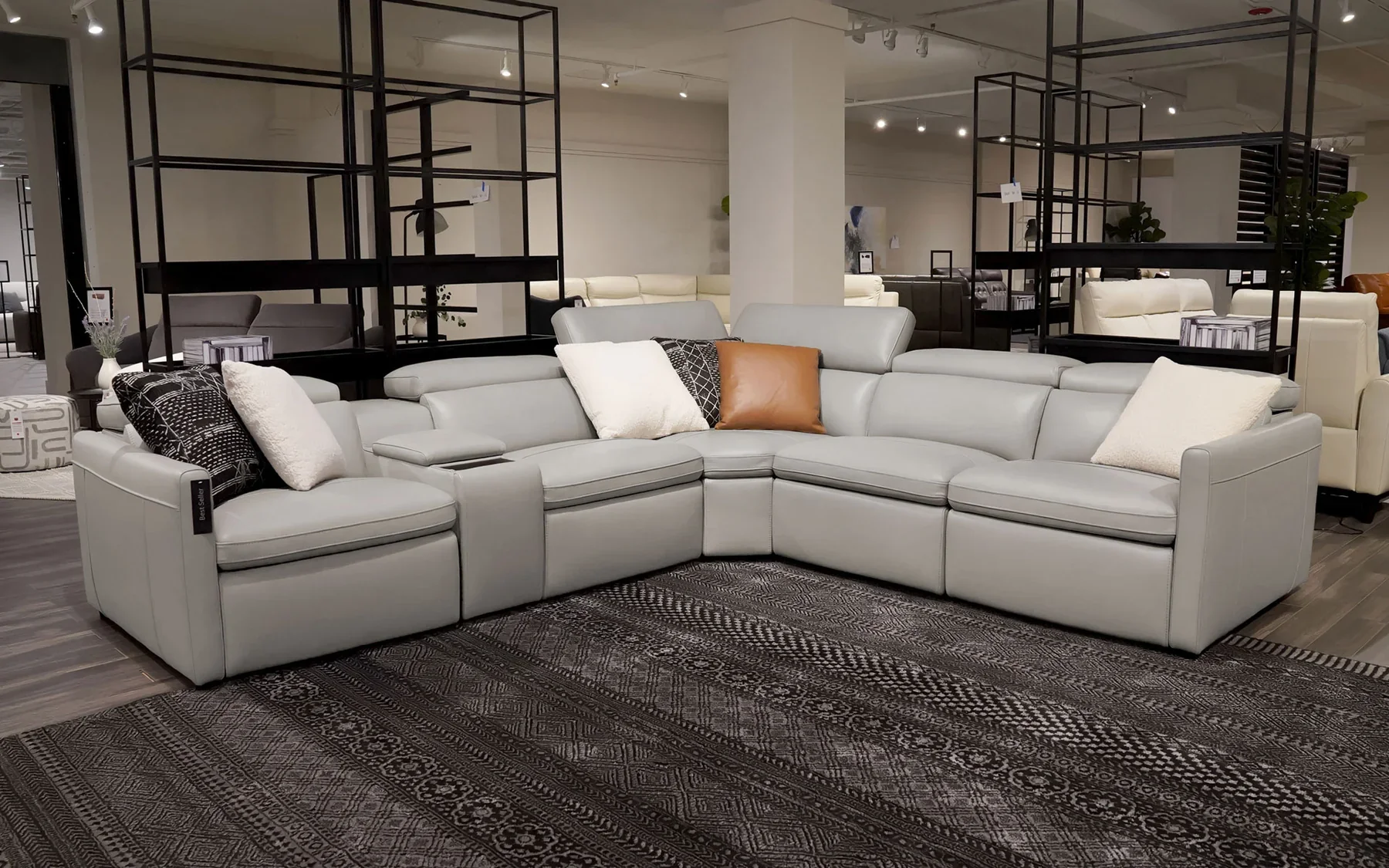Tranquil Modern Reclining Sectional - Image 2