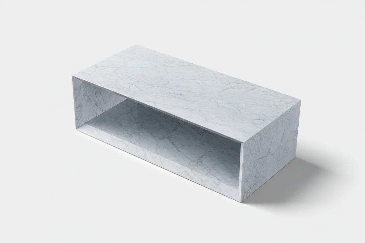 Trillium Marble Rectangle Coffee Table - Image 23