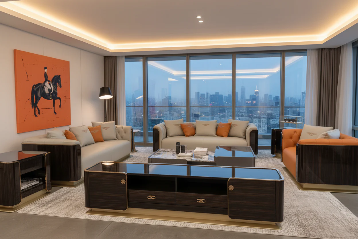 Continental Luxe TV Stand - Image 5