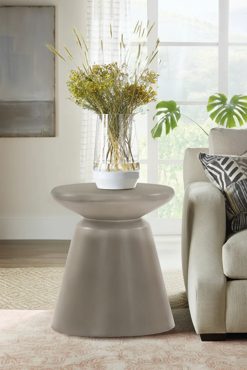Umbra Sculptural Indoor/Outdoor Stool Side Table - Image 4