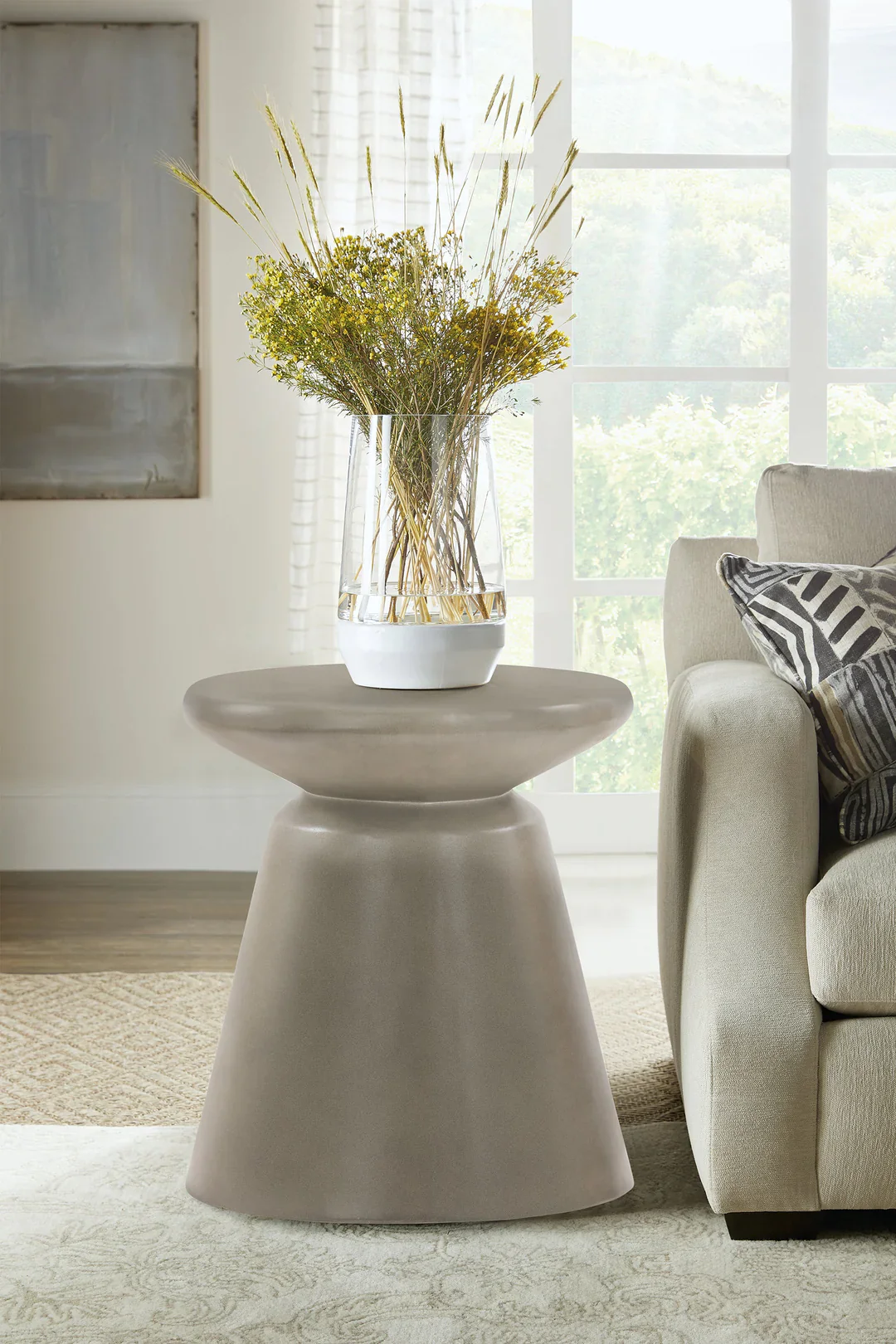 Umbra Sculptural Indoor/Outdoor Stool Side Table - Image 9