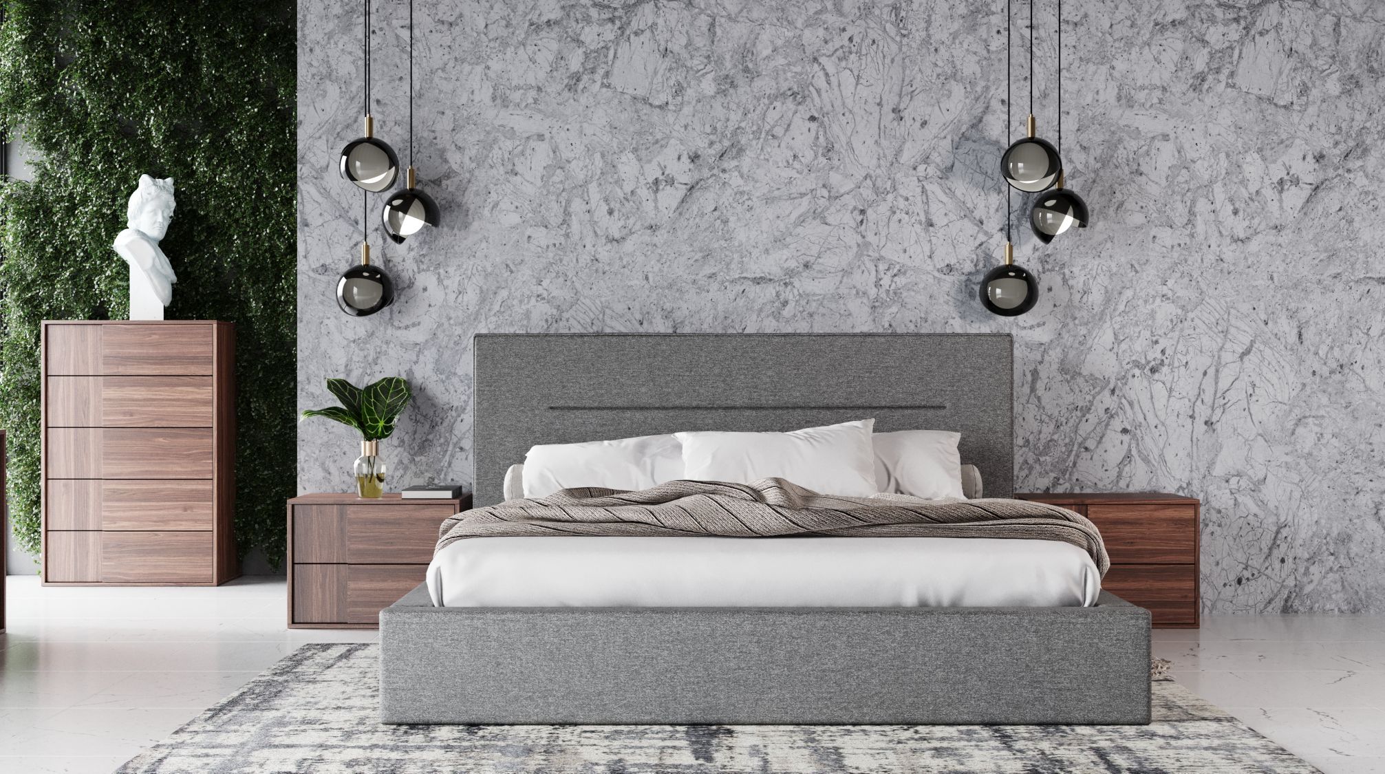 Urban Calm Upholstered Bed - Image 14