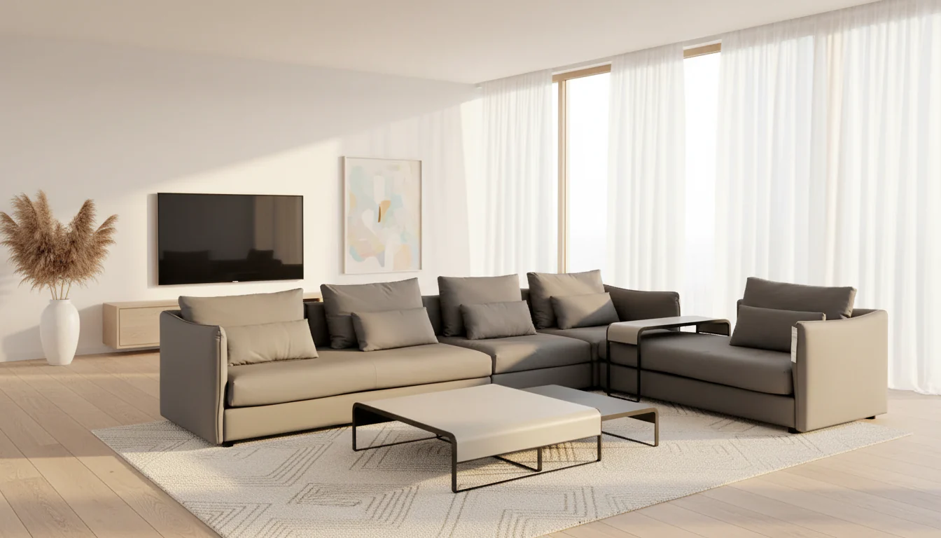 Pastel Urban Modular Sectional Sofa - Image 3