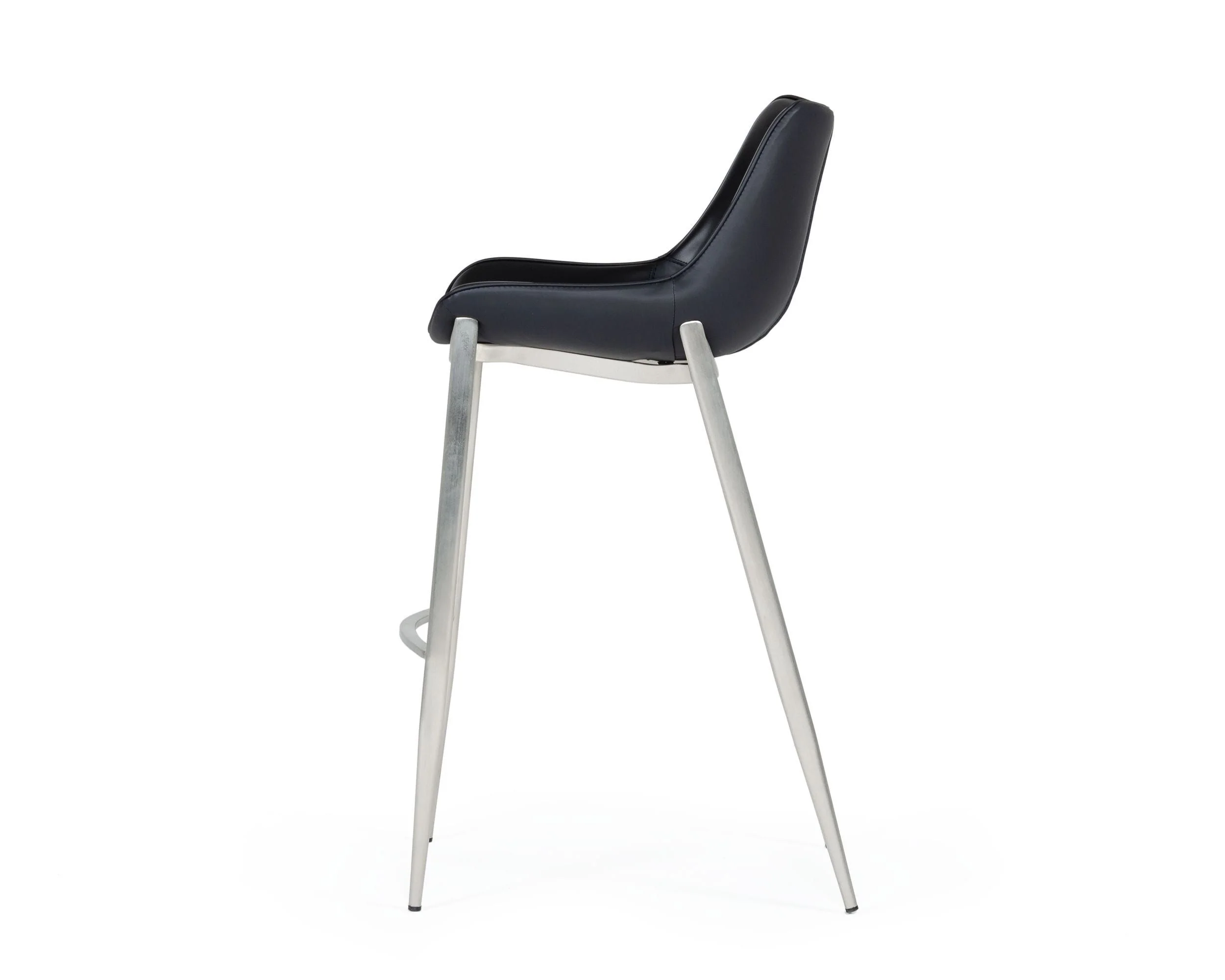 Stitched Leather Barstool ( set of 2 ) - Image 3