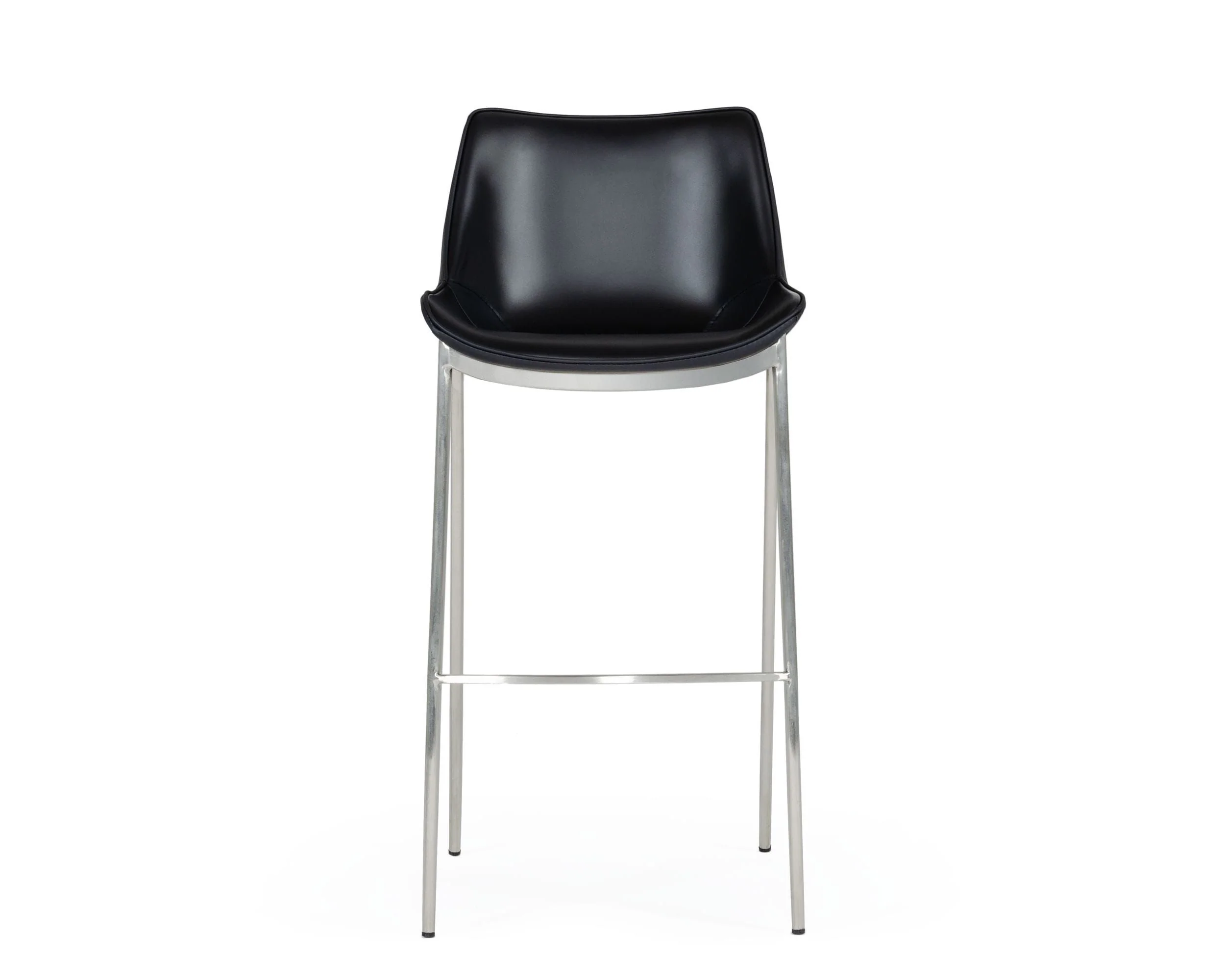 Stitched Leather Barstool ( set of 2 ) - Image 4