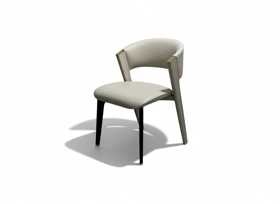 Valen Leather Dining Chair - Image 2