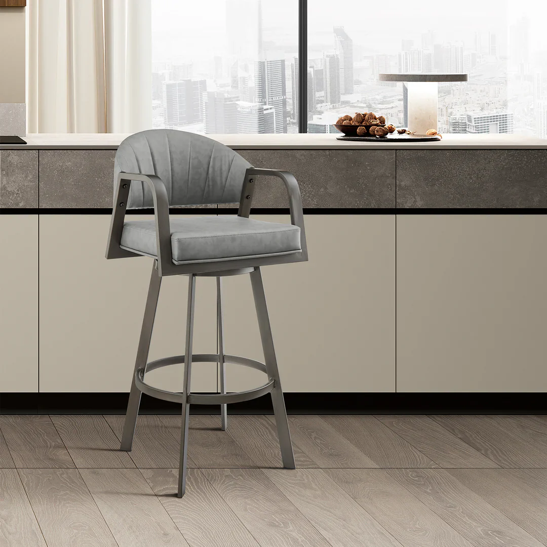 Vanguard Arc Swivel Bar Stool - Image 5
