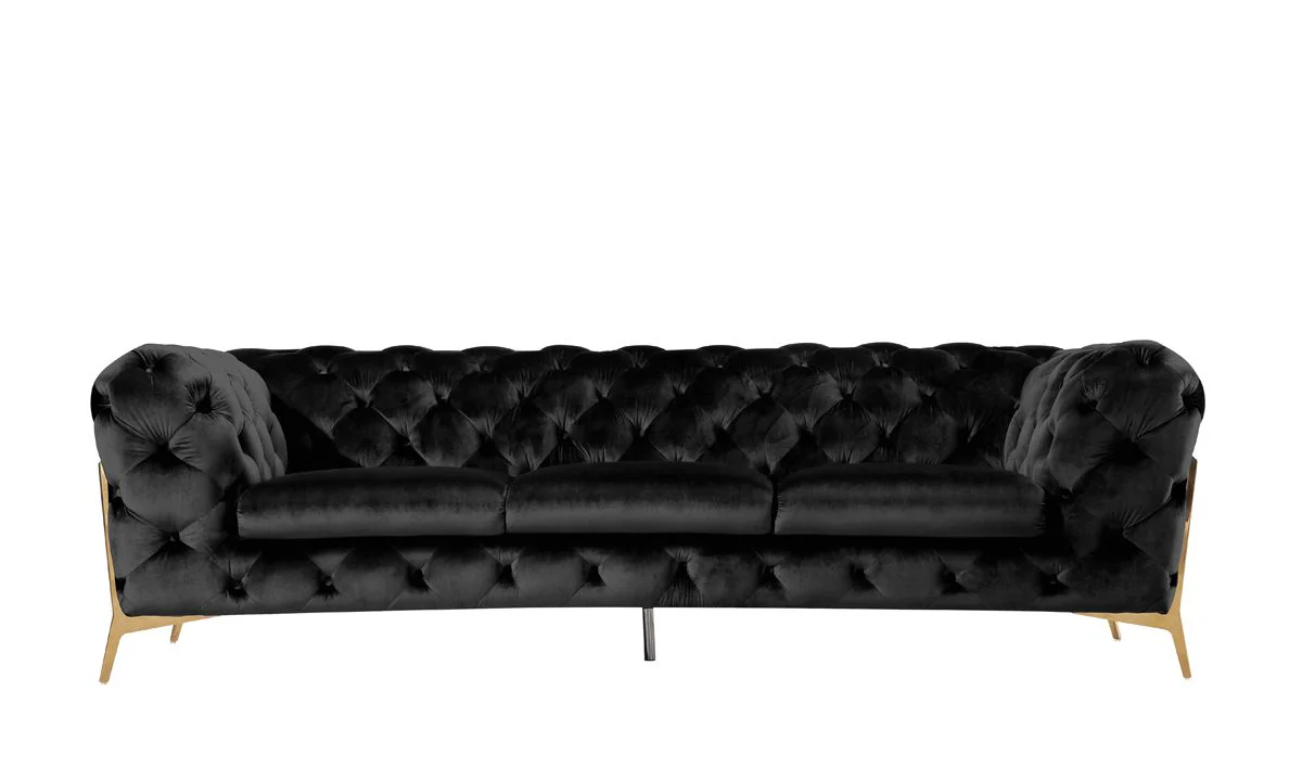 Velvet Grandeur Sofa Set - Image 6