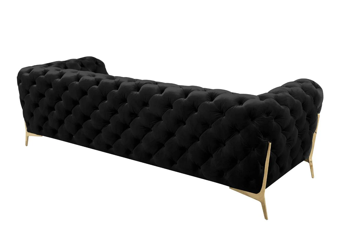 Velvet Grandeur Sofa Set - Image 8