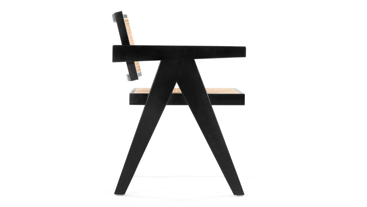 Vintage Cane Back Chair - Image 11