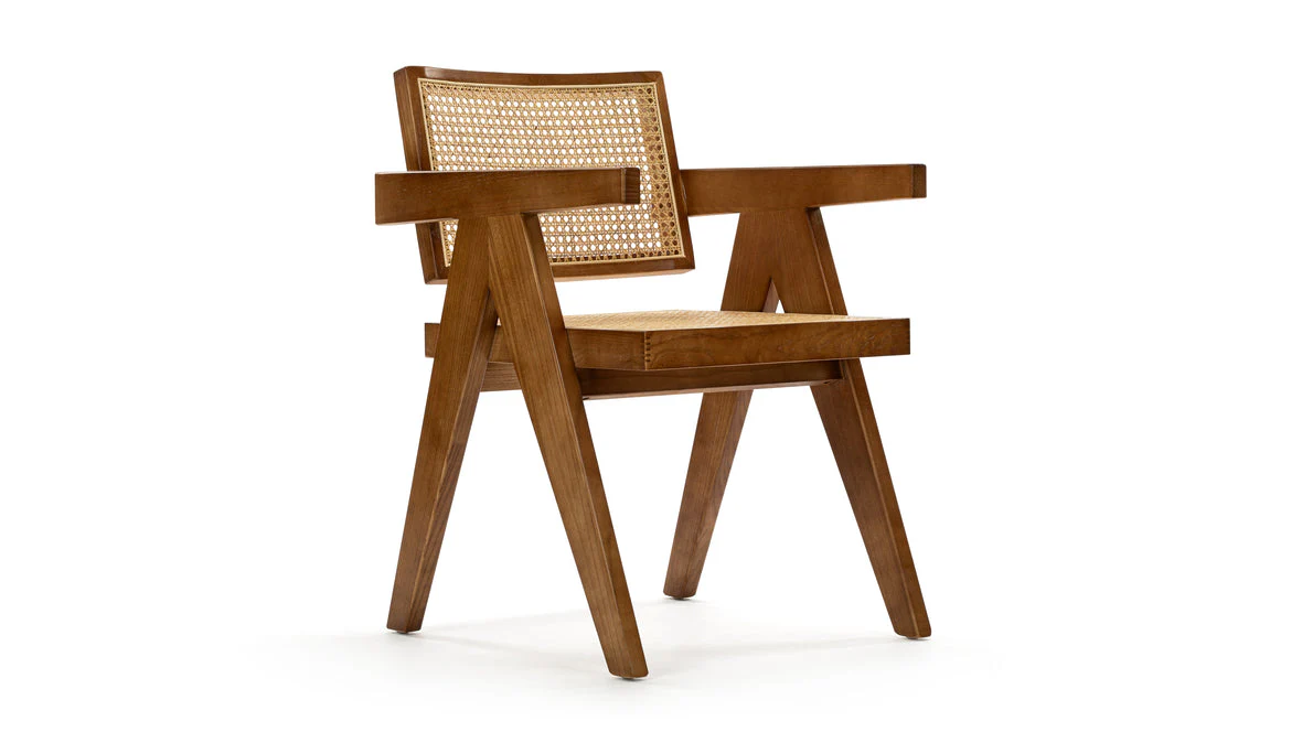 Vintage Cane Back Chair - Image 3