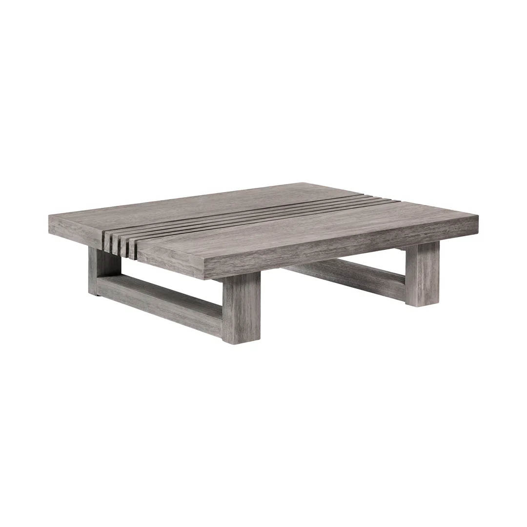 Vivid Teak Outdoor Coffee Table - Image 10