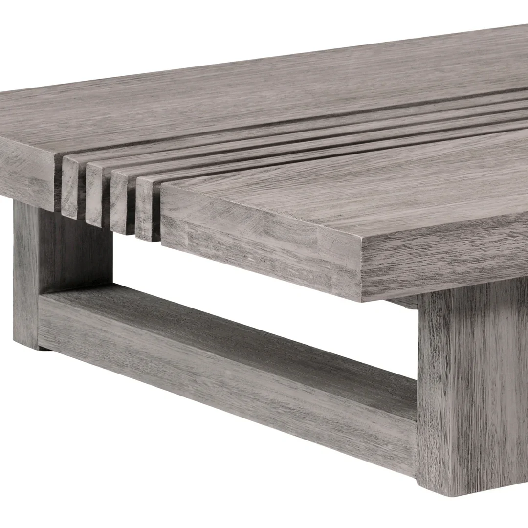 Vivid Teak Outdoor Coffee Table - Image 11