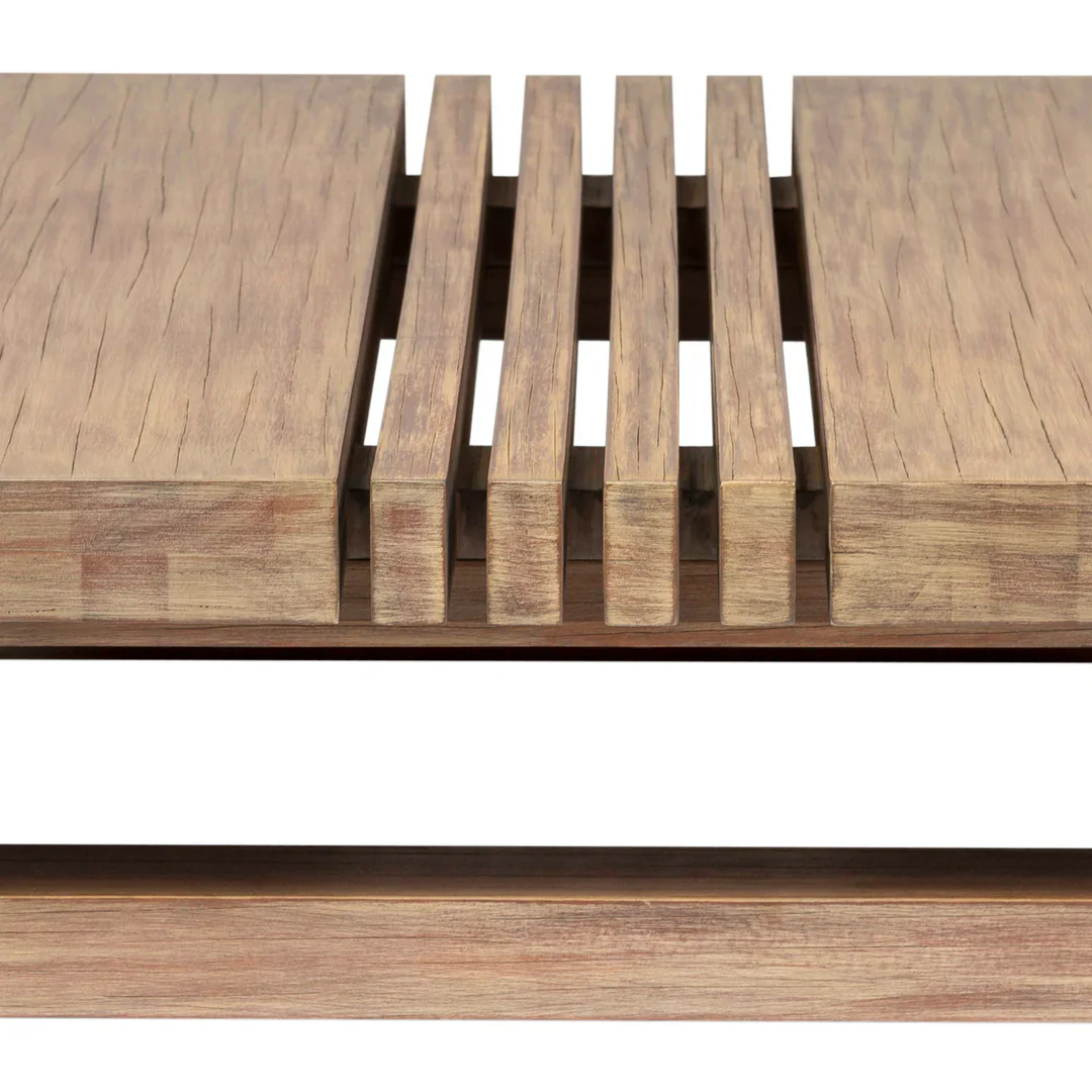Vivid Teak Outdoor Coffee Table - Image 4