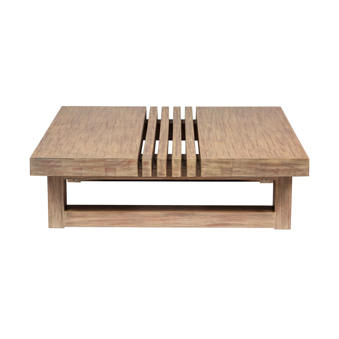 Vivid Teak Outdoor Coffee Table - Image 5