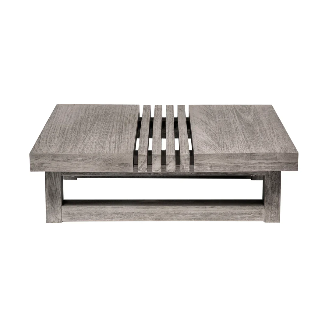 Vivid Teak Outdoor Coffee Table - Image 9