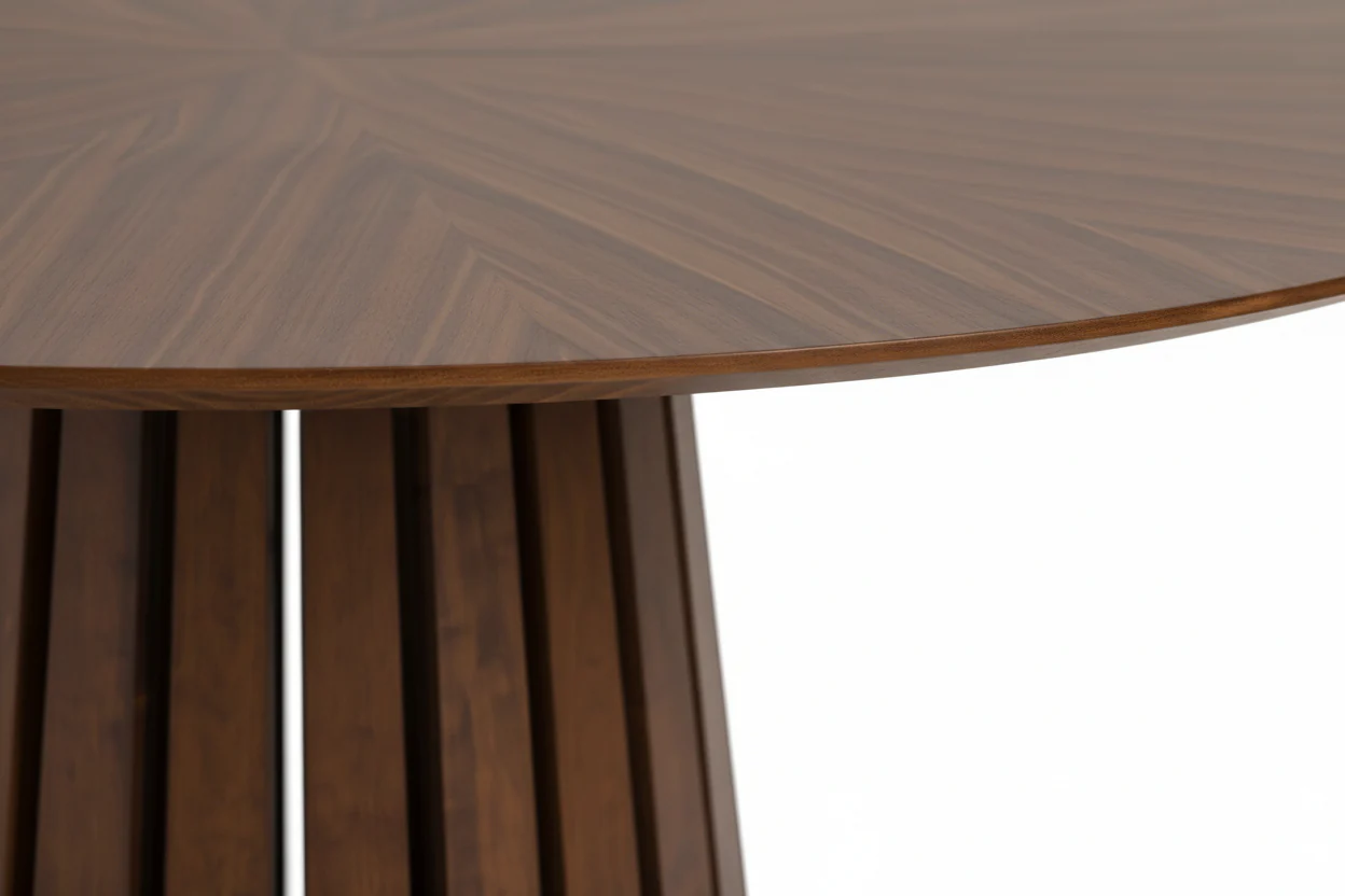 Walnut Grace - Round Dining Table - Image 16