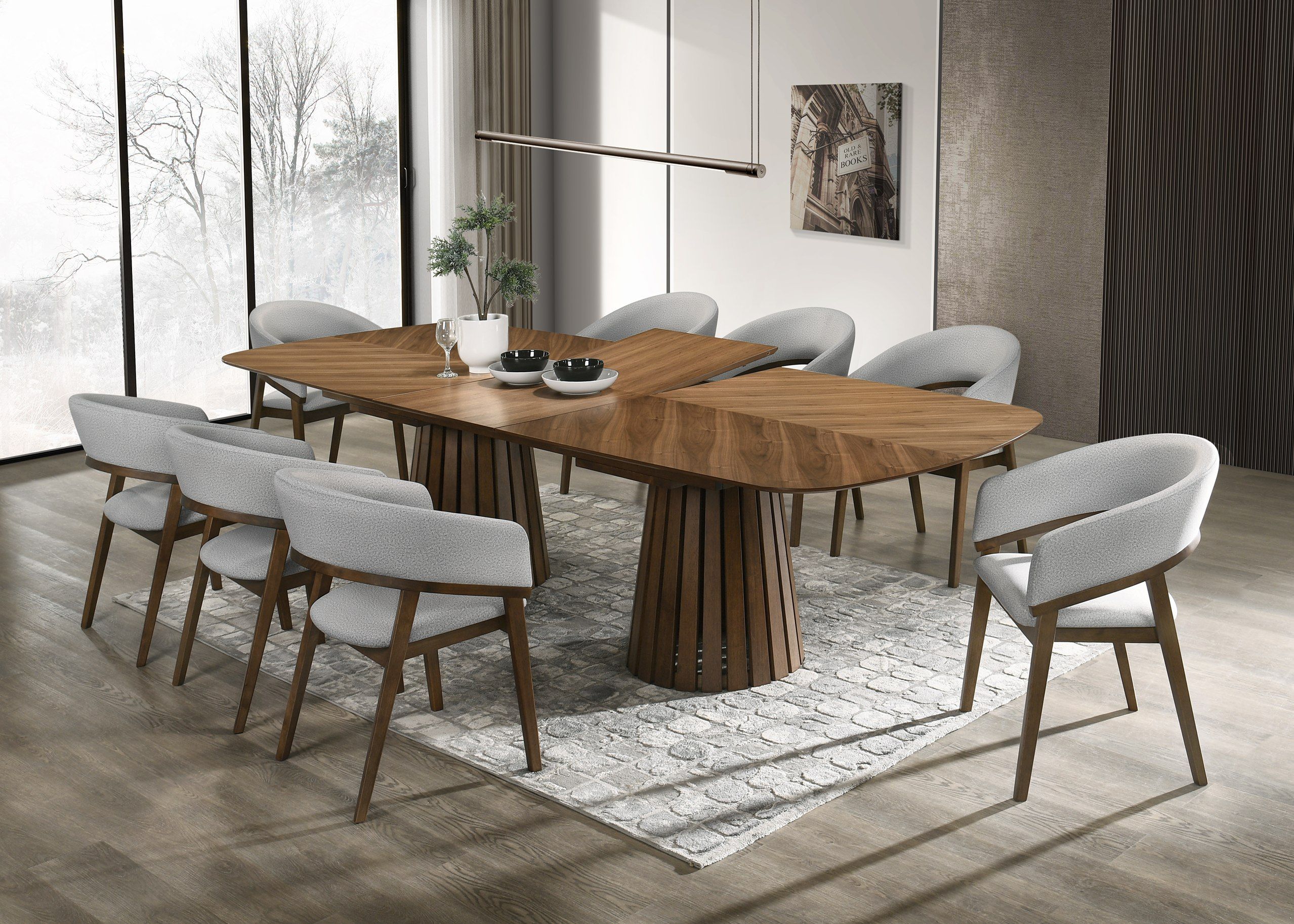 Walnut Radiance - Luxury Dining Table - Image 3